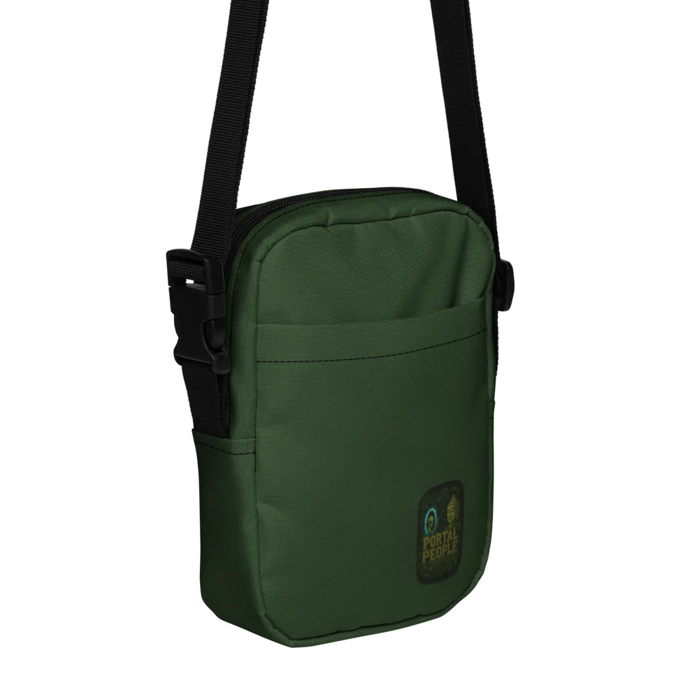 All-Over Print Utility Crossbody Bag