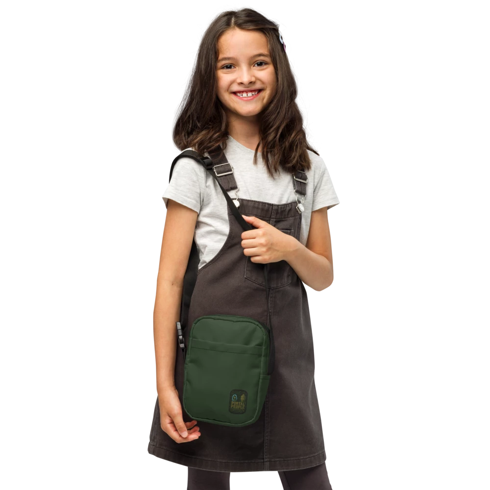 All-Over Print Utility Crossbody Bag