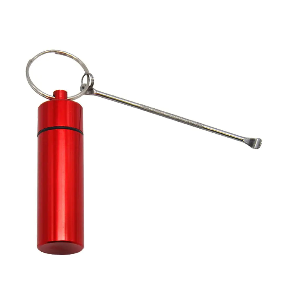 Aluminum Medicine Bottle & Keychain
