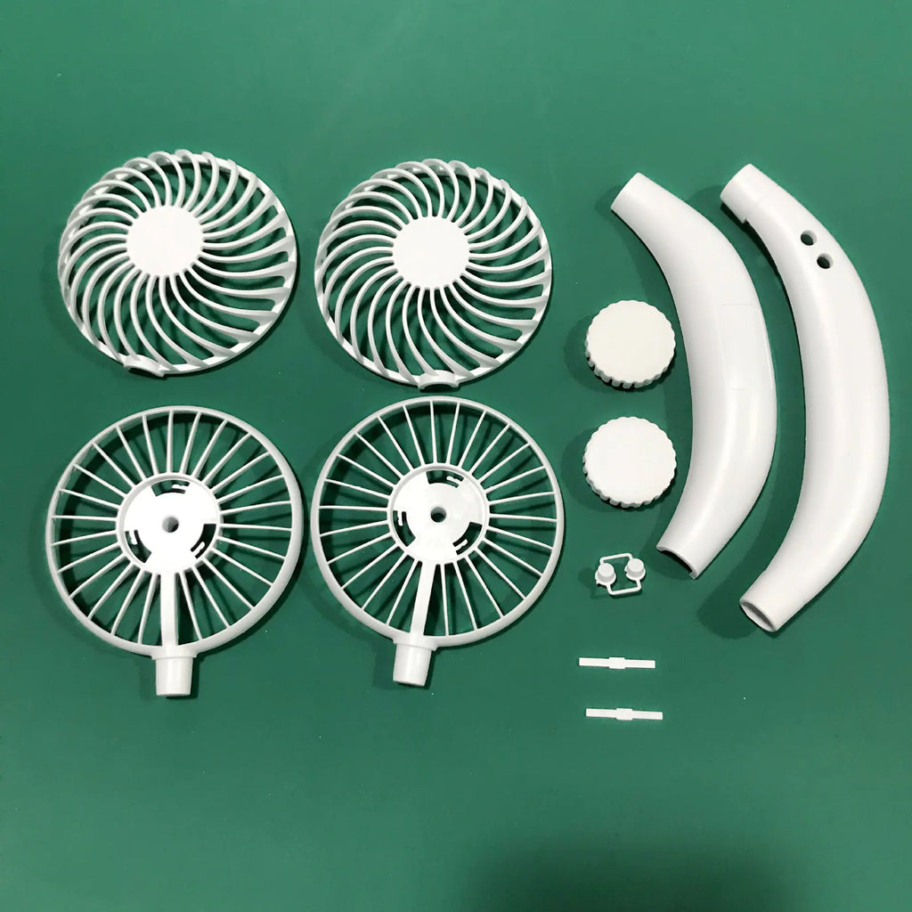 Neck Fan Shell - Precise ABS Material, Easy to Install