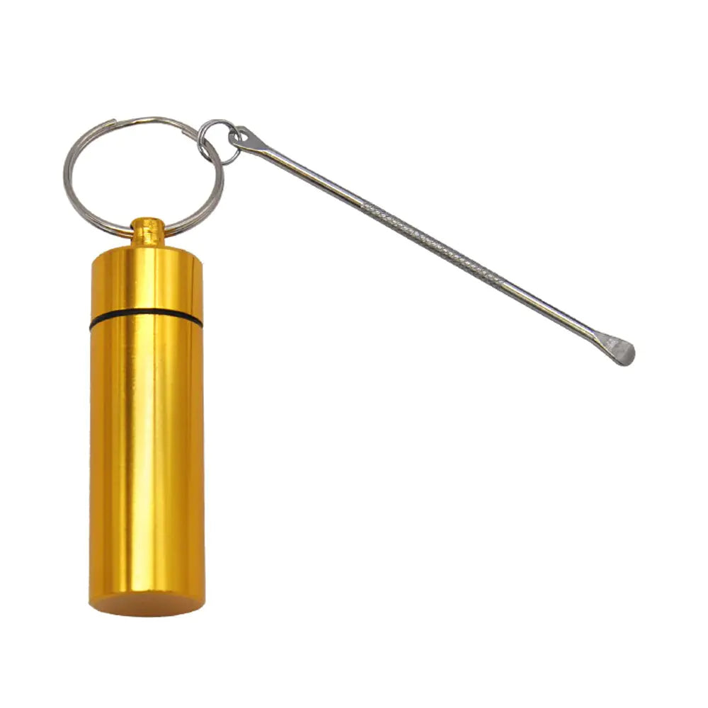 Aluminum Medicine Bottle & Keychain