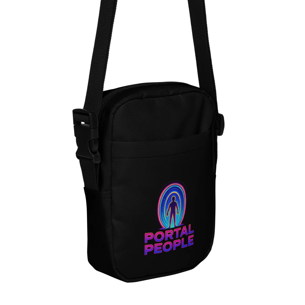 All-Over Print Utility Crossbody Bag