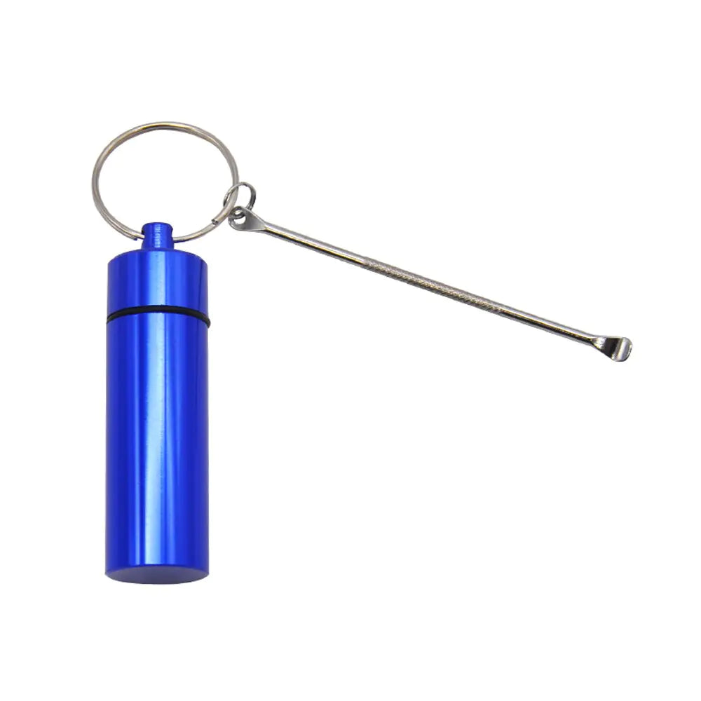 Aluminum Medicine Bottle & Keychain